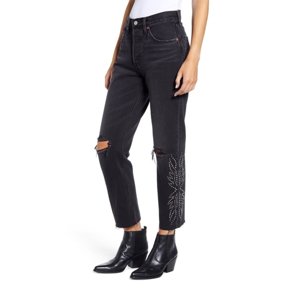 Levi’s 501® Original Cropped Women's Jeans - Picture 4 of 7